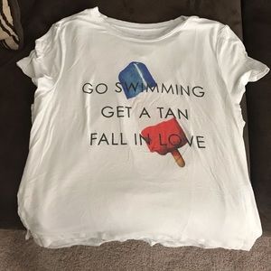 Fun summer tee